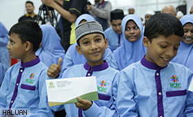 Anak-anak Rohingya Riang Belajar al-Quran dan Bahasa Malaysia