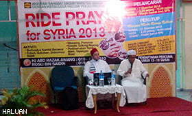 Kutipan “Ride Pray For Syria 2013” di Seberang Perai Selatan