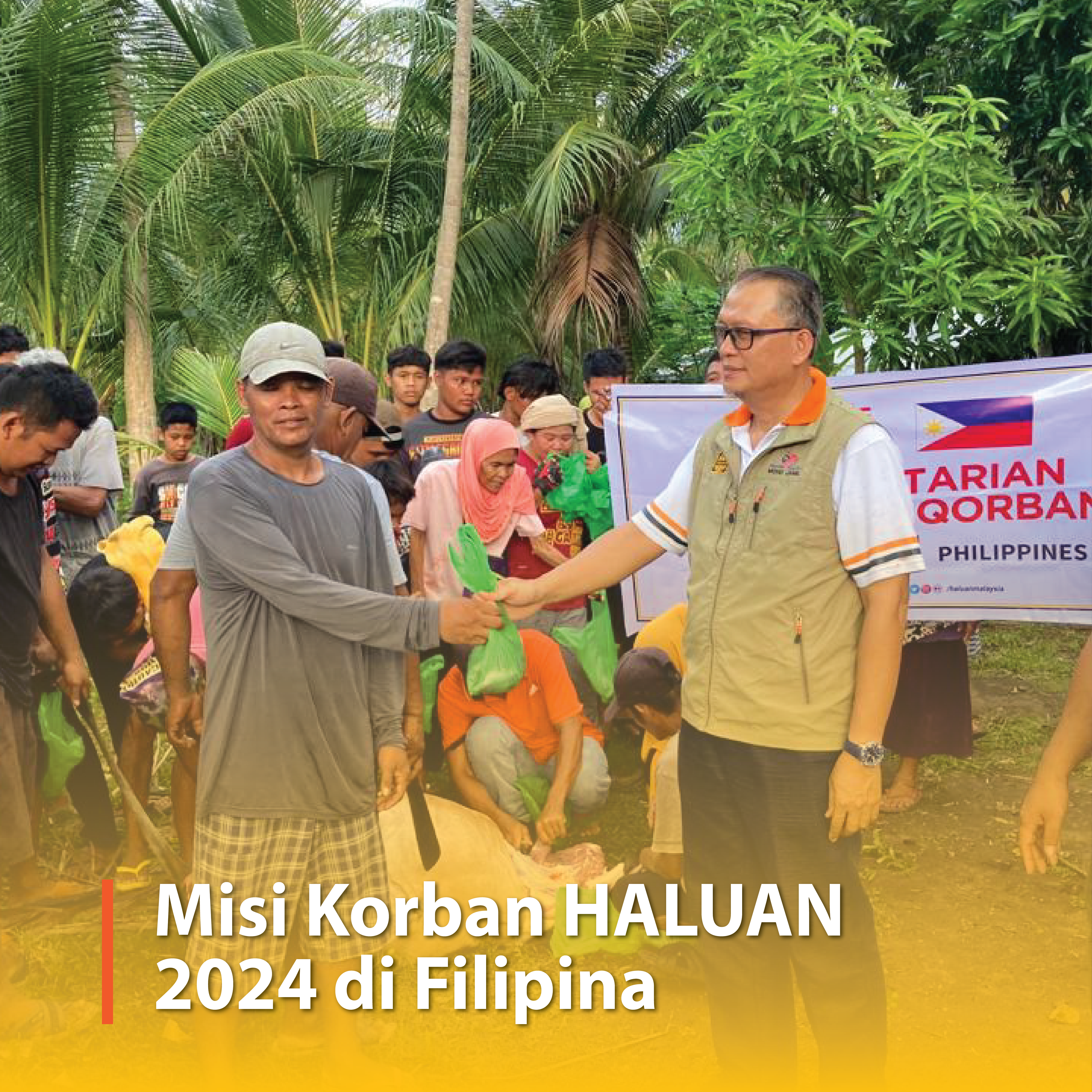 Misi Korban HALUAN 2024 di Filipina
