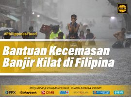 Bantuan Kecemasan Banjir Kilat di Filipina