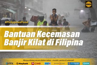 Bantuan Kecemasan Banjir Kilat di Filipina
