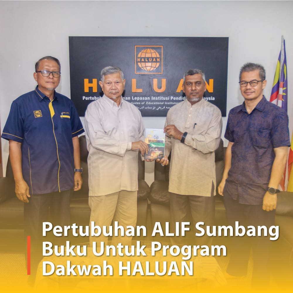 Pertubuhan ALIF Sumbang Buku Untuk Program Dakwah HALUAN