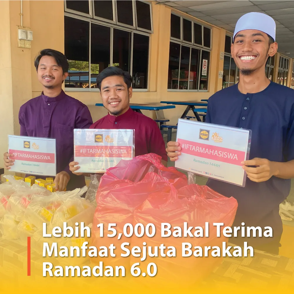 Lebih 15,000 Bakal Terima Manfaat Sejuta Barakah Ramadan 6.0