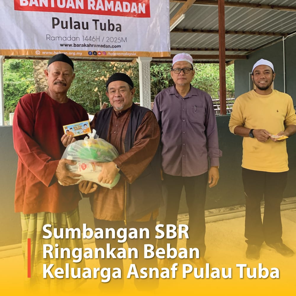 Sumbangan SBR Ringankan Beban Keluarga Asnaf Pulau Tuba